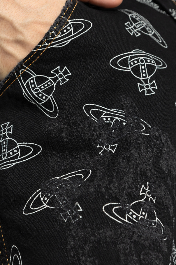 SchaferandweinerShops Tonga - Black Jeans with Logo Vivienne